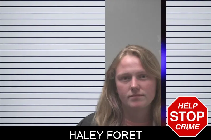 Haley Foret Mugshots