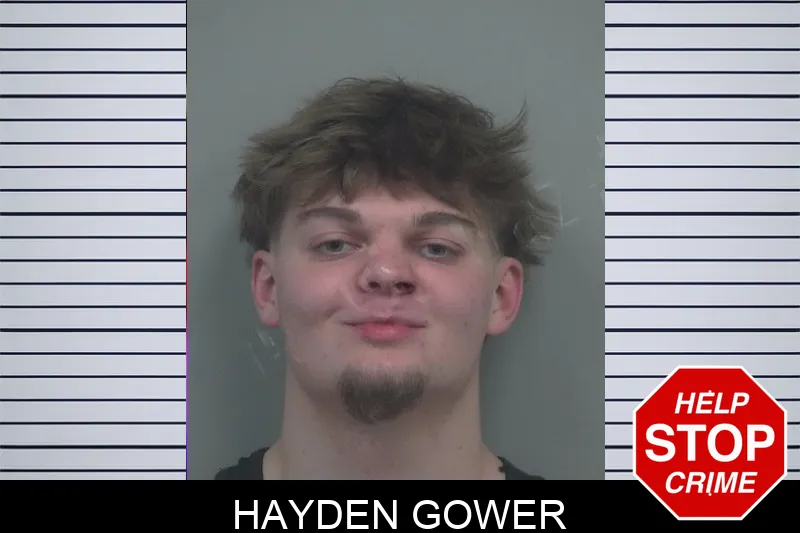 Hayden Gower mugshot