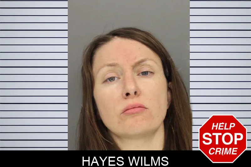 Hayes Wilms mugshot