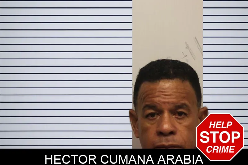 Hector Cumana Arabia mugshot
