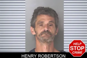 Henry Robertson mugshot