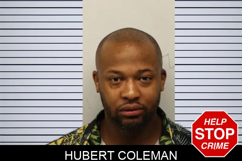 Hubert Coleman mugshot