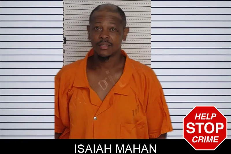 Isaiah Mahan mugshot