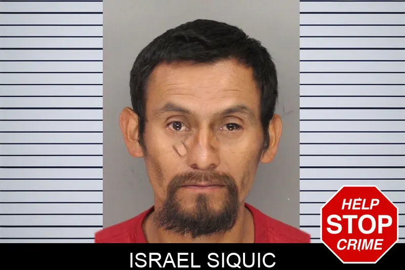 Israel Siquic mugshot