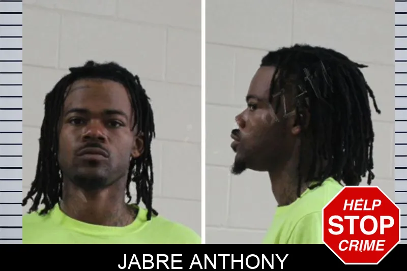 Jabre Anthony Mugshots