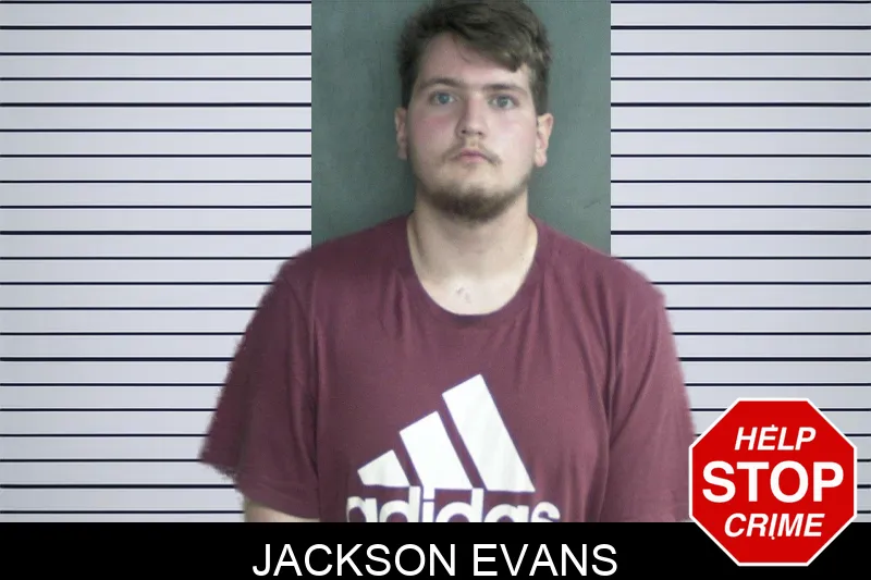 Jackson Evans Mugshots