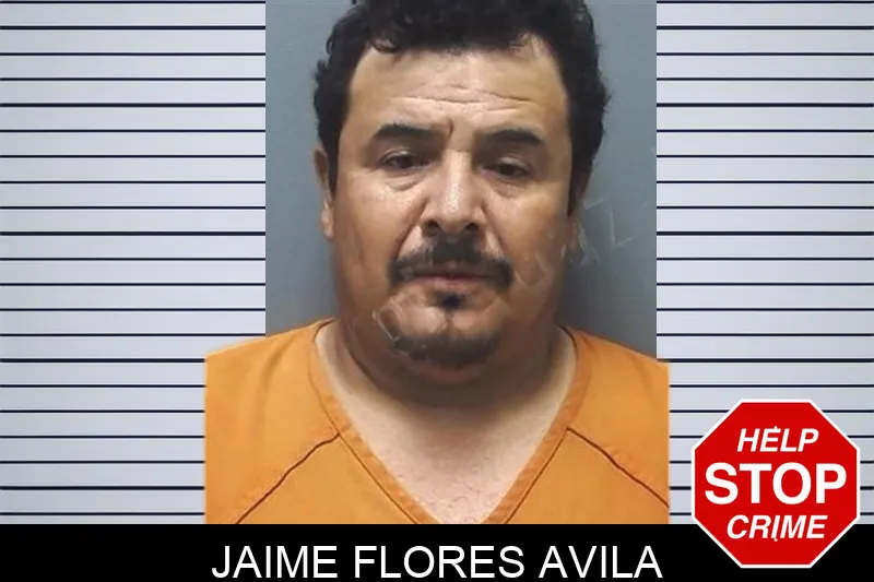 Jaime Flores Avila mugshot