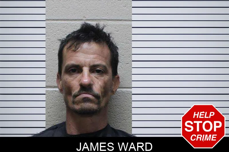 James Ward mugshot
