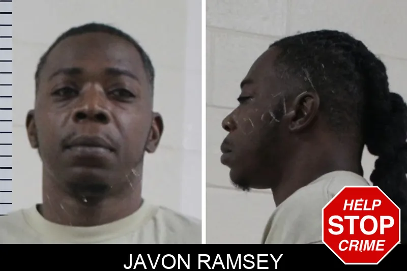 Javon Ramsey Mugshots