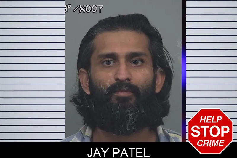 Jay Patel mugshot