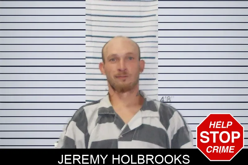 Jeremy Holbrooks mugshot
