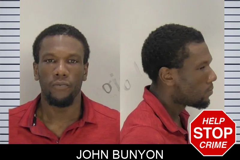 John Bunyon Mugshots