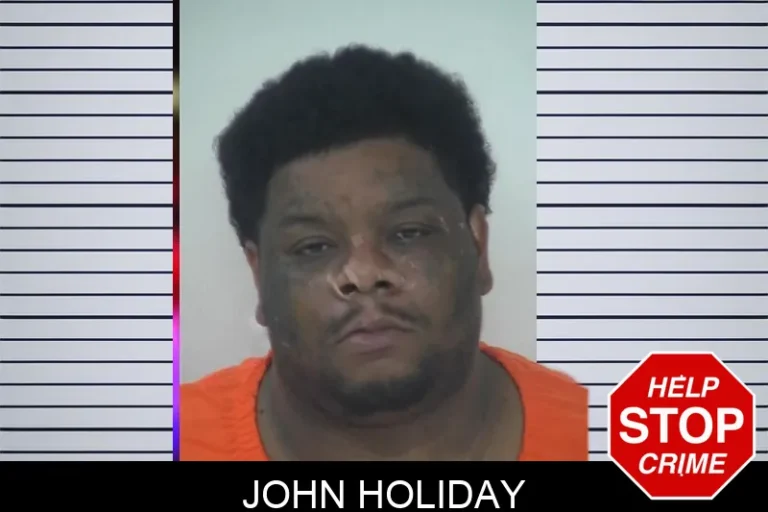 John Holiday mugshot – Fayette County , Georgia John Holiday