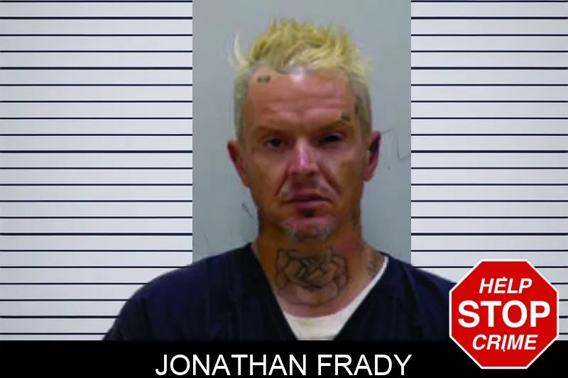 Jonathan Frady mugshot – Bartow County , Georgia Jonathan Frady mugshot