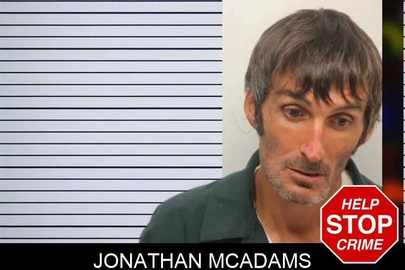 Jonathan McAdams Mugshots