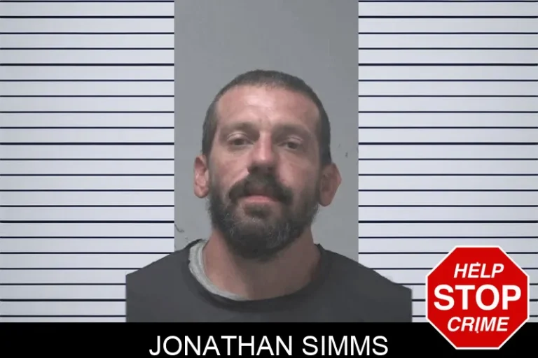 Jonathan Simms mugshot – Coweta County , Georgia Jonathan Simms