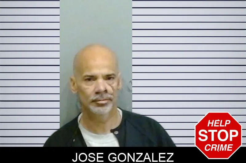 Jose Gonzalez mugshot