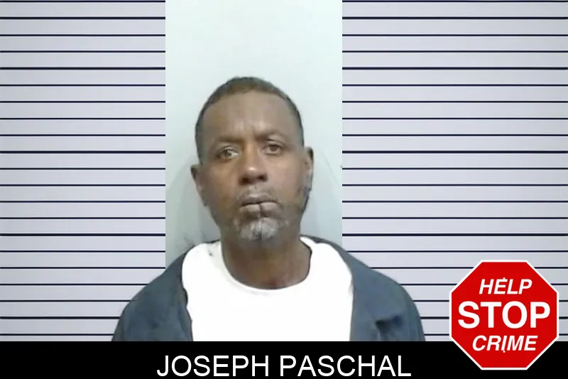 Joseph Paschal mugshot
