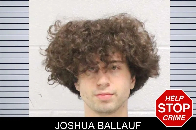 Joshua Ballauf mugshot