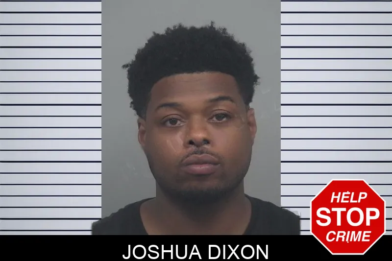 Joshua Dixon mugshot