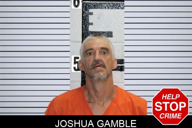 Joshua Gamble mugshot – Murray County , Georgia Joshua Gamble