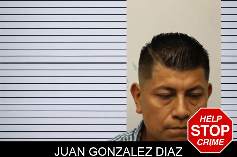 Juan Gonzalez Diaz mugshot