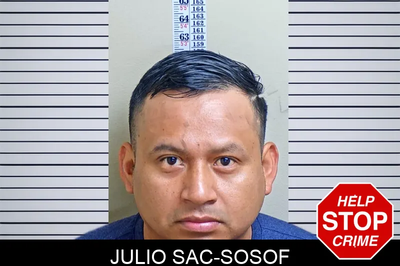 Julio Sac-Sosof Mugshots
