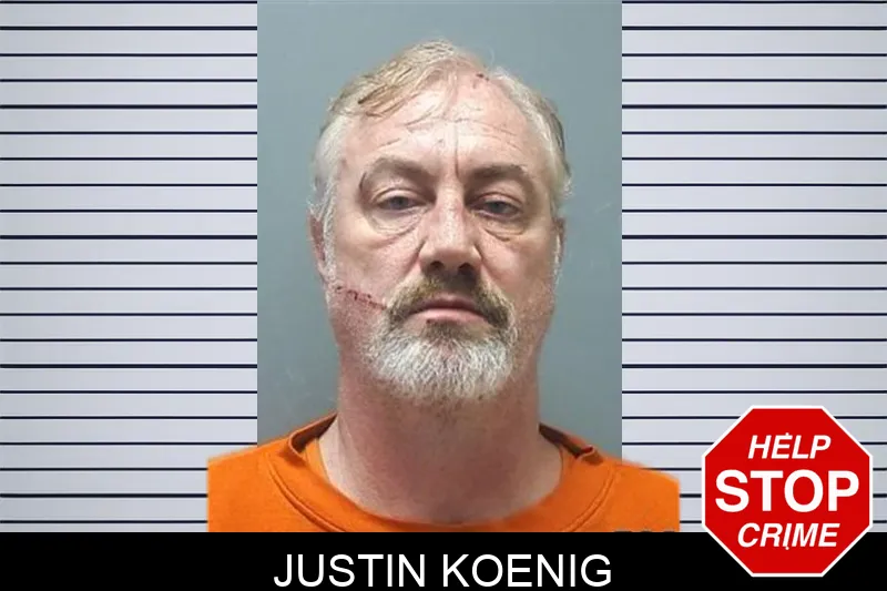 Justin Koenig Mugshots