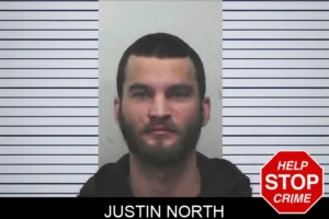 Justin North mugshot