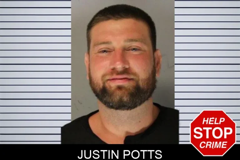 Justin Potts mugshot – Hall County , Georgia Justin Potts