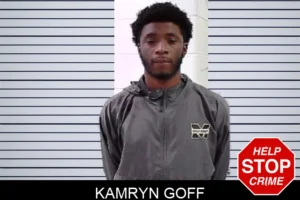Kamryn Goff mugshot
