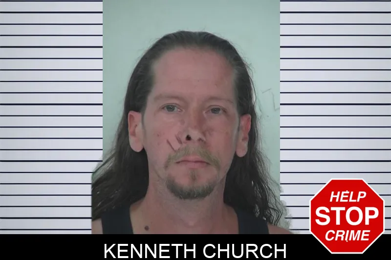 Kenneth Church mugshot
