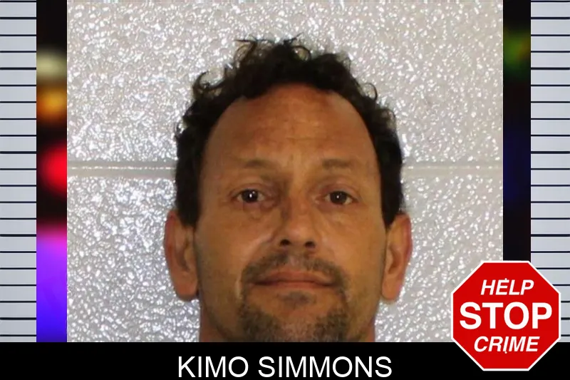 Kimo Simmons mugshot