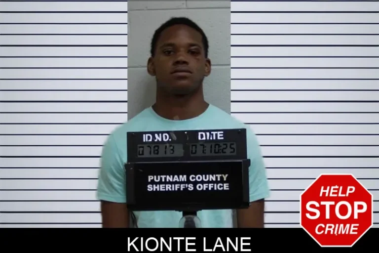 Kionte Lane mugshot – Putnam County , Georgia Kionte Lane