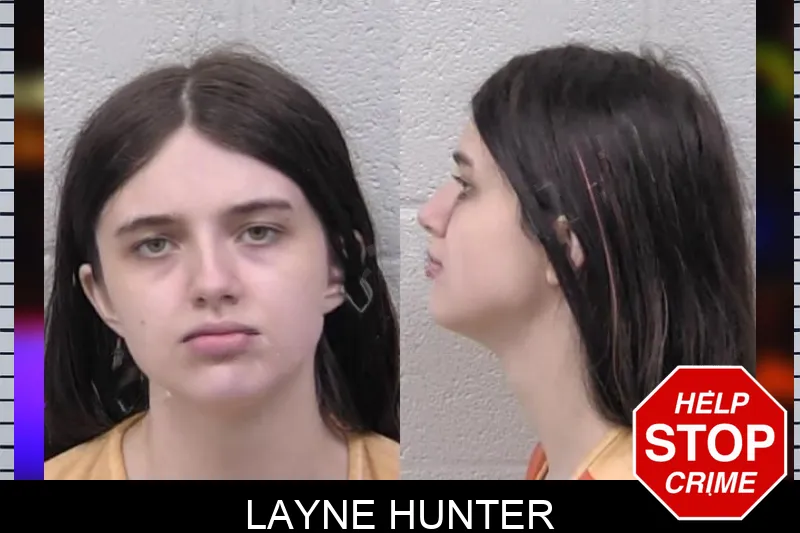 Layne Hunter Mugshots