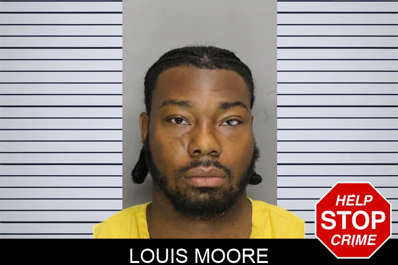 Louis Moore mugshot