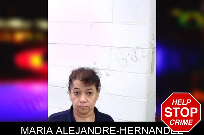 Maria Alejandre-Hernandez Mugshots