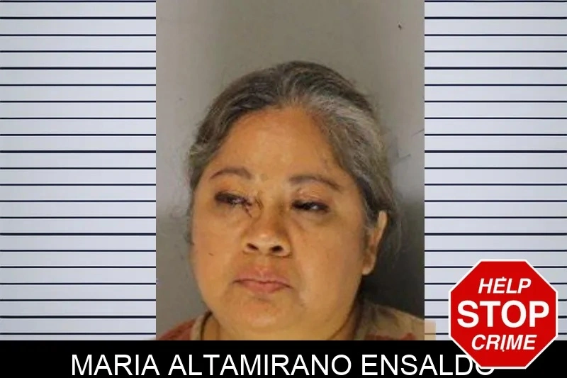 Maria Altamirano Ensaldo Mugshots