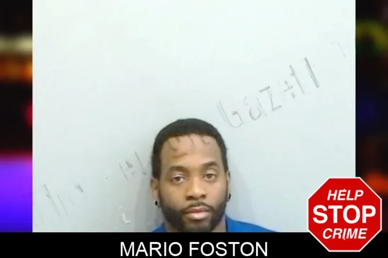 Mario Foston mugshot – Fulton County , Georgia Mario Foston