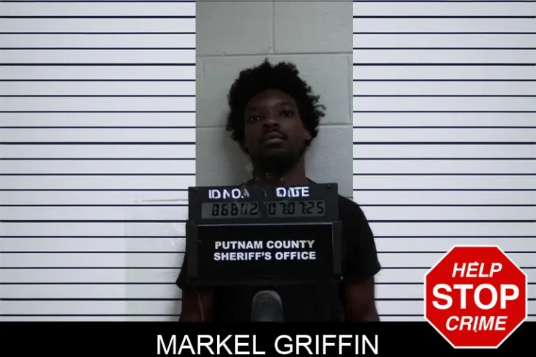 Markel Griffin mugshot – Putnam County , Georgia Markel Griffin