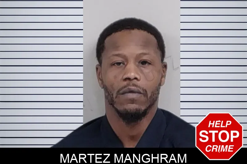 Martez Manghram mugshot