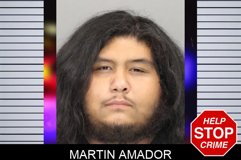 Martin Amador mugshot