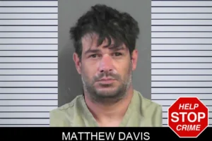 Matthew Davis mugshot