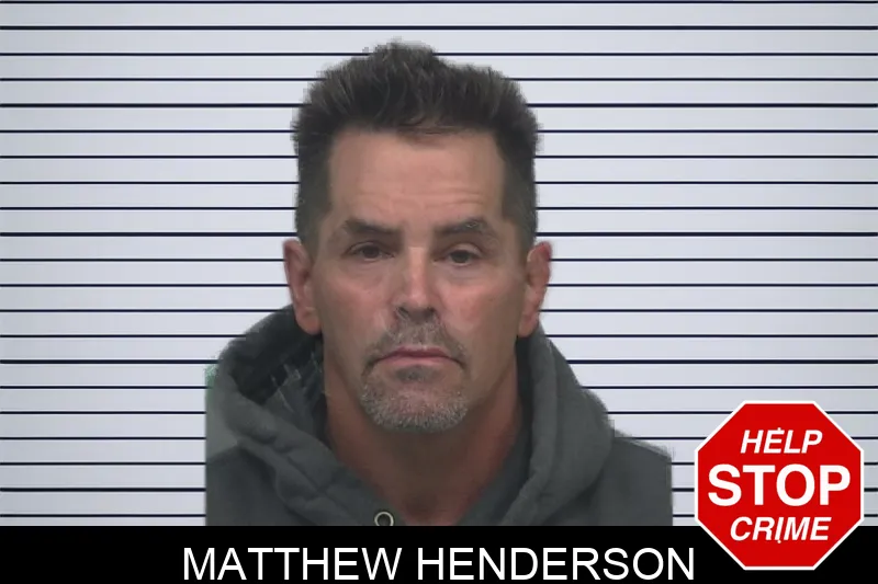 Matthew Henderson Mugshots