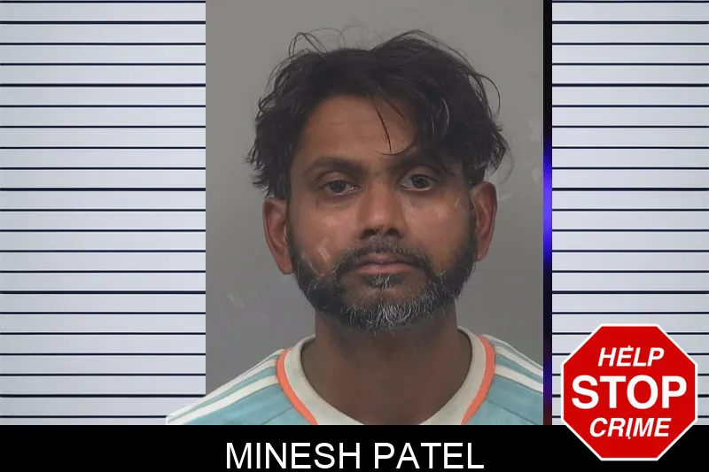 Minesh Patel mugshot