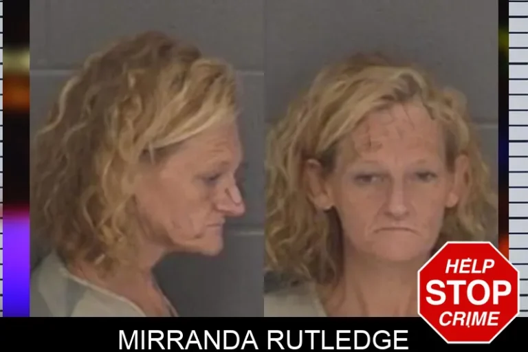 Mirranda Rutledge mugshot – Barrow County , Georgia Mirranda Rutledge