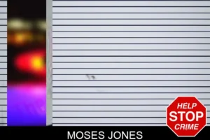 Moses Jones mugshot