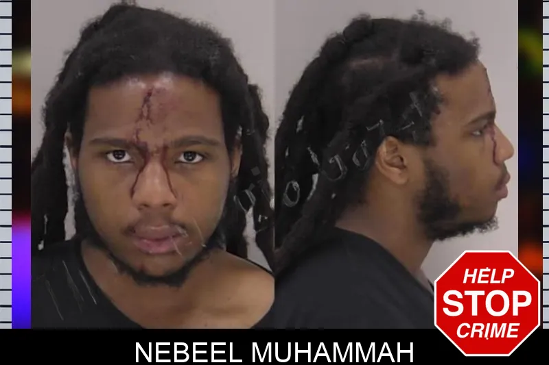 Nebeel Muhammah mugshot