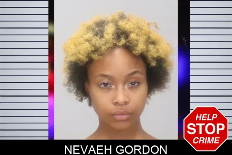 Nevaeh Gordon mugshot β Muscogee County , Georgia Nevaeh Gordon