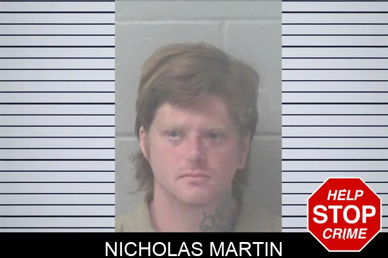 Nicholas Martin Mugshots